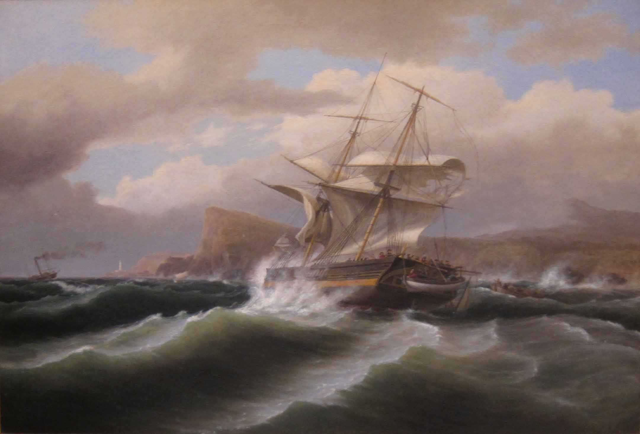 An American Ship in Distress